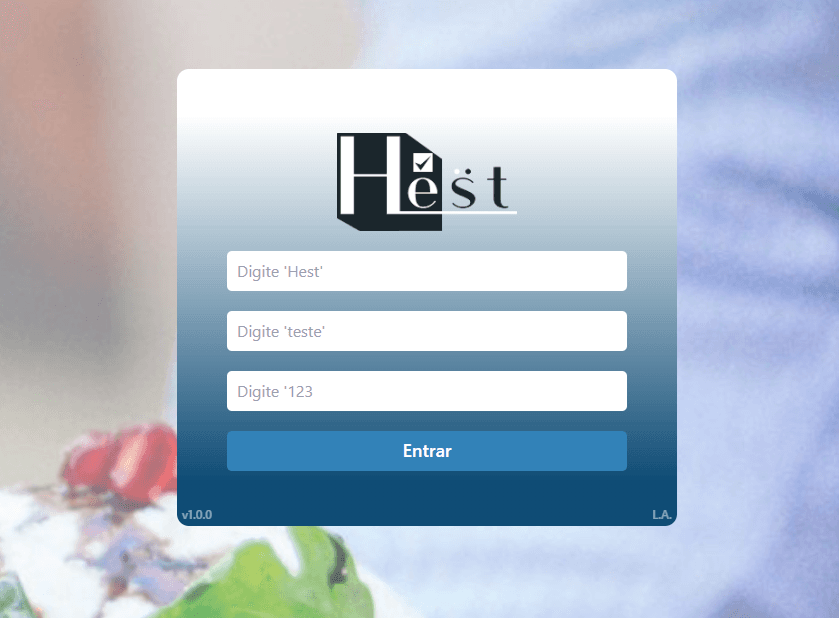 HEST - Aplicativo + Sistema Desktop integrados para gestão completa de restaurante