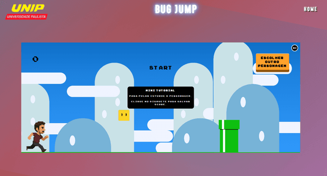 Bug Jump - Jogo de plataforma 2D